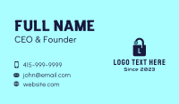 Locksmith Business Card example 3