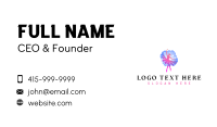 Performer Ballerina Girl Business Card Design