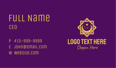 Muslim Decoration Business Card Image Preview
