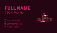 Martial Arts Business Card example 1