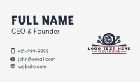 Wheel Tire Mechanic Repair Business Card