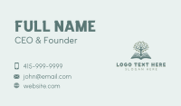 Tutoring Review Center Business Card