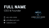 Car Care Business Card example 1