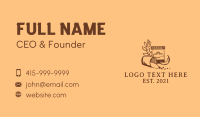 Cook Business Card example 1