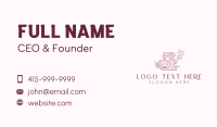 Patisserie Baking Mixer Business Card Design