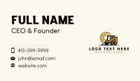 Skid Steer Machinery Business Card