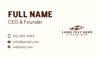 Fast Lightning Car Business Card Image Preview