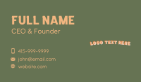 Board Game Business Card example 2