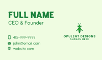 Nature Leaf Grasshopper  Business Card