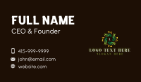 Leaf Sun Gardening Business Card