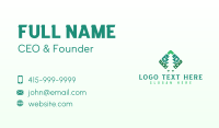 Nature Pine Tree  Business Card