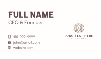 Stylish Luxury Florist Business Card