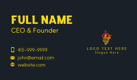 Electric Bolt Hero  Business Card