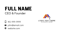 Paint Roller Roof Business Card