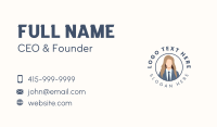 Corporate Woman Agency Business Card