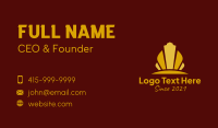 Gold Crown Real Estate  Business Card Design