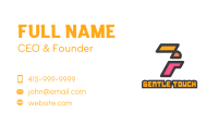 Numeral Business Card example 2