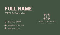 Buffet Business Card example 3