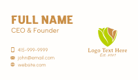 Garden Shovel Crest  Business Card