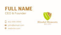 Garden Shovel Crest  Business Card