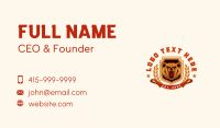 Wildlife Grizzly Bear Business Card