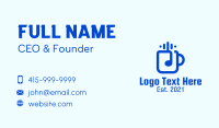 Streaming Platform Business Card example 3