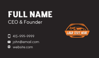 Sports Car Transport Business Card