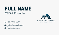 House Roof Structure Business Card