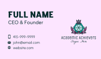 Jewelry Diamond Accessories Business Card