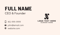 Skateboarder Business Card example 3