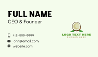 Organic Coconut Leaf  Business Card