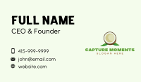 Organic Coconut Leaf  Business Card