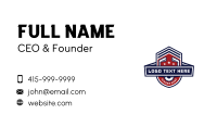 Hockey Sports Tournament Business Card