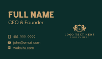 Royal Horse Shield Business Card Design