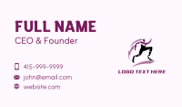 Paralympic Fitness Marathon Business Card