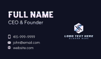 Metallic Business Card example 1