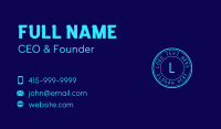 Hippie Business Card example 1