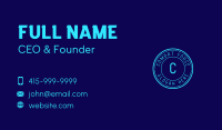 Hippie Business Card example 1