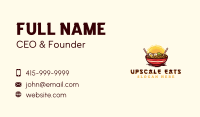 Asian Ramen Noodles Business Card Image Preview