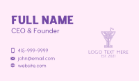 Alcoholic Beverage Business Card example 1
