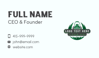 Lawn Mower Landscaping Business Card