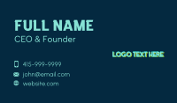 Program Developer Business Card example 2