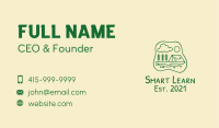Campsite Business Card example 4