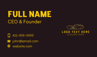 Speed Automobile Repair Business Card