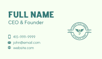 Medical Healthcare Caduceus Business Card