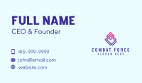 Business Consulting  Business Card example 2