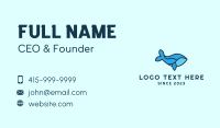 Blue Whale Waterpark Business Card