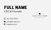 Luxury Diamond Jewelry  Business Card Design