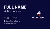 Military Eagle Veteran Business Card Image Preview