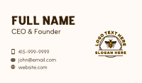 Insect Honey Bee Business Card
